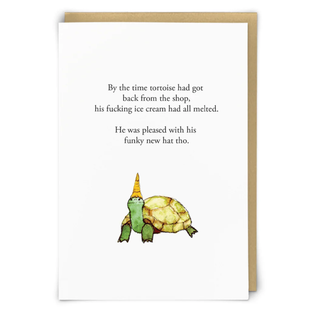 Tortus Tortoise Greeting Card by Zeppelinmoon